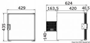 Frigo Isotherm 40 Cubic 12/220 V